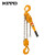 KITO 手扳葫芦 环链葫芦 起吊起重紧线固定工具 吊钩高强度钢板葫芦 0.8T1.5M LB008 200316