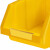 纳仕徳 C7# 加厚组立式零件盒 斜口螺丝收纳盒 货架整理箱 五金元件盒零件盒工具盒 黄色180x125x80