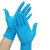 兰诗（LAUTEE）SY9002 一次性丁腈手套蓝色常规耐磨手套工业检查橡胶手套无粉 实验室食品烘焙手套 蓝色 S码