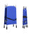 者也（ZYE）加厚可折叠担架 应急救护推车救援伤员演练比赛简易担架 蓝色四折加厚铝合金（150公斤）配便携包