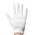 兰诗（LAUTEE）SY9003 实验室白色棉手套 劳保工业作业防护耐磨薄款透气纯棉礼仪文玩 白手套加厚款（12双）