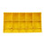 知旦 路沿坡 高13cm简易楼梯坡道三角垫汽车上坡垫塑料斜坡垫可定制 601611 黄色