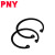 PNY孔卡内卡 孔用弹性挡圈C型卡簧卡环卡圈② 内卡φ36（10只） 包 1 