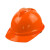 盾守 安全帽 进口ABS电力工程工地建筑施工安全帽 可印字 桔色