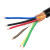 金龙羽 KVVRP 4芯电缆 屏蔽控制软电缆 KVVRP-500V 4*1.5mm² 1米
