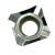 数控铝用铣刀片APKT1604PDFR-MA H01铣刀头SE1204AFFN-X83橡胶 30只3.175*15