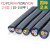YZ YZW YC10橡套3+1橡胶软电缆1.5 2.5 4 6平方2 3芯4防水3+2 RVV 国标软芯3*6+2(10米)
