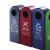 和畅（HC）GPX-259D 新国标四分类不锈钢垃圾桶 四联桶商用分类垃圾桶果皮桶 可免费印制LOGO和图标 容量160L