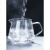 咖啡壶手冲咖啡滤杯滴漏壶玻璃分享壶套装过滤器带刻度冷萃杯美式 600钻石咖啡壶带木质滤托+滤杯