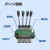 液压多路阀zd102手动换向阀ZT12过桥阀分配器双向油路开关液压阀 ZT12四联 全复位