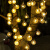 梓萤岔太阳能led灯串户外室外庭院花园阳台装饰灯带挂树上彩灯闪灯串灯 太阳能气泡灯串-暖光 12米100灯8种闪光模式 8种