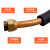 英鹏 GYPEX 空调连接铜管加长铜管成品管通用紫铜管 1-5匹/一米