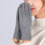 南极人 手套女冬加绒保暖户外开车骑行时尚女士手套触屏分指纯色薄款手套 灰色