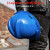 安全帽工地施工建筑工程领导加厚印字ABS劳保夏季透气头盔国标 玻钢透气按钮款-白色