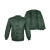 聚远 JUYUAN 棉袄低温棉袄保暖舒适上衣冬季防寒内衬内胆 上衣绿色  170╱100