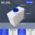 PE塑料方形水箱加厚密封蓄水大容量水桶加药桶 立式卧式方形水箱 KC25升