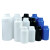 兰诗（LAUTEE）SY5029 塑料瓶样品分装包装瓶带盖 实验室样品瓶 500ml白色（10个）