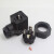 定制DIN43650 电磁阀/液压阀 接线盒 赫斯曼接头  黑色 A型C型 A型弧形插座间距18mm