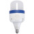 汉河 LED大功率灯泡球泡LED光源柱形灯泡E27大螺口柱型泡柱泡内置风扇款 58W定制