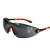 代尔塔 时尚型整片式防护眼镜 10个装  防雾防刮擦防紫外线防冲击 安全骑车眼镜101120