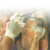 爱马斯(AMMEX)一次性手套乳胶加厚橡胶食品清洁检查防水工作防护厨房劳保薄手套100只/盒TLFGWC46100大码