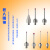 比微 M5三坐标测针CNC机床红宝石球头探针三次元1.0蔡司测头便携 M5*D2.0*L20（5206）红宝石球头 