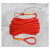 高空作业空调安装外机捆绑安全绳尼龙绳子耐磨电力工具吊绳保险绳 直径16毫米 10米 白色单钩圈