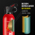 趣行 干粉灭火器 新国标8B灭火等级 新能源便携应急救援手提式小型消防器材 红色MFJ600g 1瓶