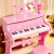 电子琴儿童钢琴初学者弹奏家用乐器入门宝宝生日礼物 粉色