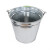 工霸（GONGBA）加厚白铁桶铁皮桶水桶 提水桶 12L（1个装）  起订量：2个 定制