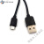51单片机数据线开发板STC89C521米1.5米USB烧录数据线下载线 黑色 1m