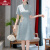 俞兆林（YUZHAOLIN）中国风改良旗袍年轻气质高端小个子洋气连衣裙女2023夏季新款 5067红色 M
