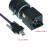 渤海USB2.0A公转B公工业相机数据线带锁19mm螺丝间距高柔屏蔽线打印机方口线缆现货定制 紫色高柔 5米