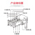 德力西双电源自动转换开关CDQ1S三相四线25A40A63A100A125A切换4P 1250A 4p