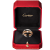 Cartier女士戒指 LOVE系列对戒18K玫瑰金1白金镶嵌6颗钻石B4094300 49
