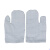 长款分指型防火隔热耐高温并指石棉材质透气通用劳保常规手套AA 五指石棉手套(34厘米) 均码