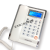 渴望T008来电显示电话机 10组双键记忆 蓝屏背光 办公电话 红色 T028