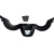 易美丽诺 LC0271 防护面罩 高清透明全脸防尘防飞溅面具 运动骑行面罩 灰色（防雾） 