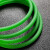 DYQT圆皮带圆条聚氨酯工业传动带圆形带o型带T棒橡胶条牛筋实心绳 绿色粗面10mm1米