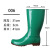 圣驰工业PVC雨鞋劳保橡胶鞋女式防滑水鞋  绿色38