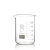 华鸥 玻璃烧杯 耐高温带刻度透明杯 高硼硅玻璃仪器 化学化验实验器材 低型烧杯500ml 