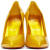 路铂廷（Christian Louboutin） 618女士黄色HOTCHICK100MM高跟鞋 Yellow 37.5 IT