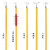 令克棒高压绝缘棒绝缘杆拉闸杆绝缘杆电工电力伸缩操作杆10千伏超 110KV 3节5米 送袋子
