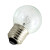 五瓦5w灯泡E27螺口可调光E14暖黄光老式灯泡钨丝灯台专用小瓦灯泡 E27透明球泡2个装