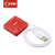 USB集线器 HUB扩展分线笔记本转接口键盘鼠标耳机延长线1.2米 飚王SHU027烽火红色0.66米 USB