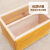 蜜蜂蜂箱全套养蜂工具煮蜡杉木专用中蜂巢箱标准十框蜂巢平箱 煮蜡十框继箱圈两个