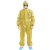 3531连身全身防护衣防水防尘工业服加厚可重复使用防油防酸工作服 黄色防护衣 L