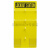 BRADY贝迪 20锁挂板 挂锁板由黄色亚克力板制成 挂牌架由透明聚碳酸制成 51189 20锁挂板（配有贝迪安全挂锁）