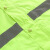 荧光反光雨衣雨裤套装劳保交通安全巡逻骑行分体雨衣执勤骑行防水 150D蓝格绿套装网格里带面罩 M