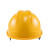 世达V顶标准型高强度领导监理头盔 工地建筑工程 新国标安全帽 TF0101Y-V型标准-黄色